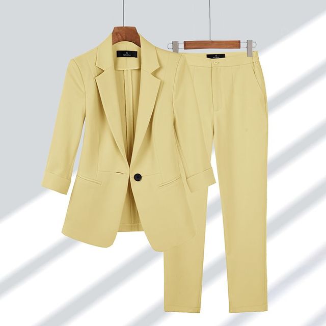 Emilie™ | To-delt sett: Blazer og Bukse